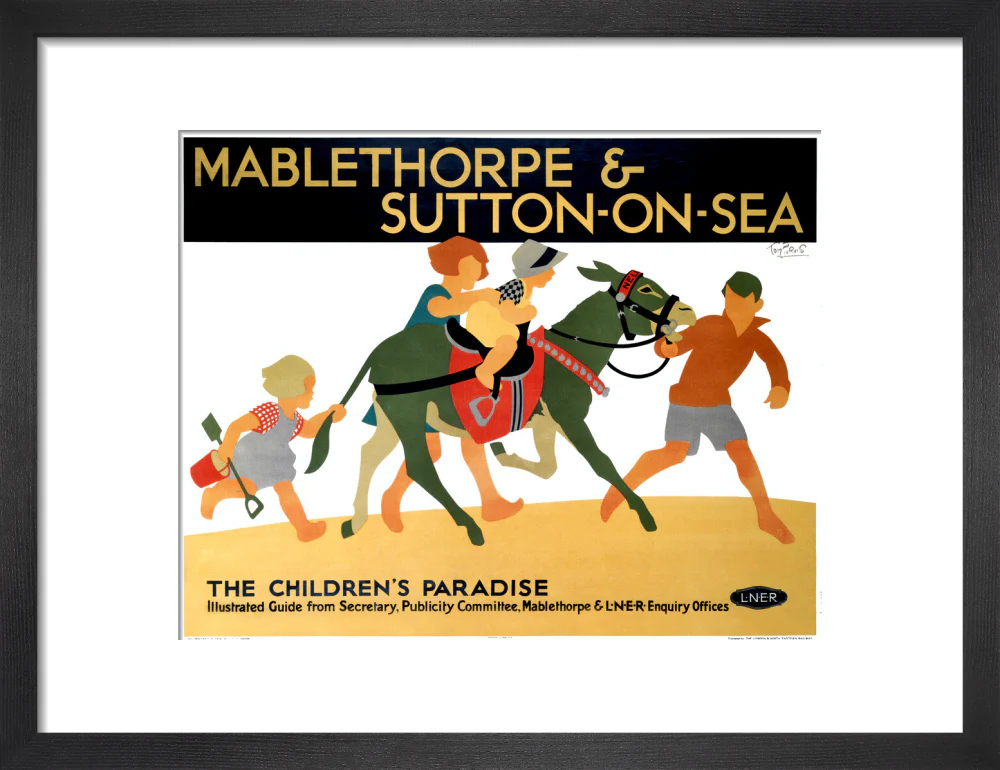 'Mablethorpe & Sutton-on-Sea', LNER poster, 1923-1947. - Image 8