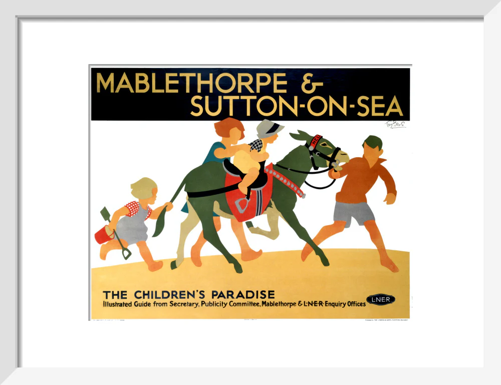 'Mablethorpe & Sutton-on-Sea', LNER poster, 1923-1947. - Image 9
