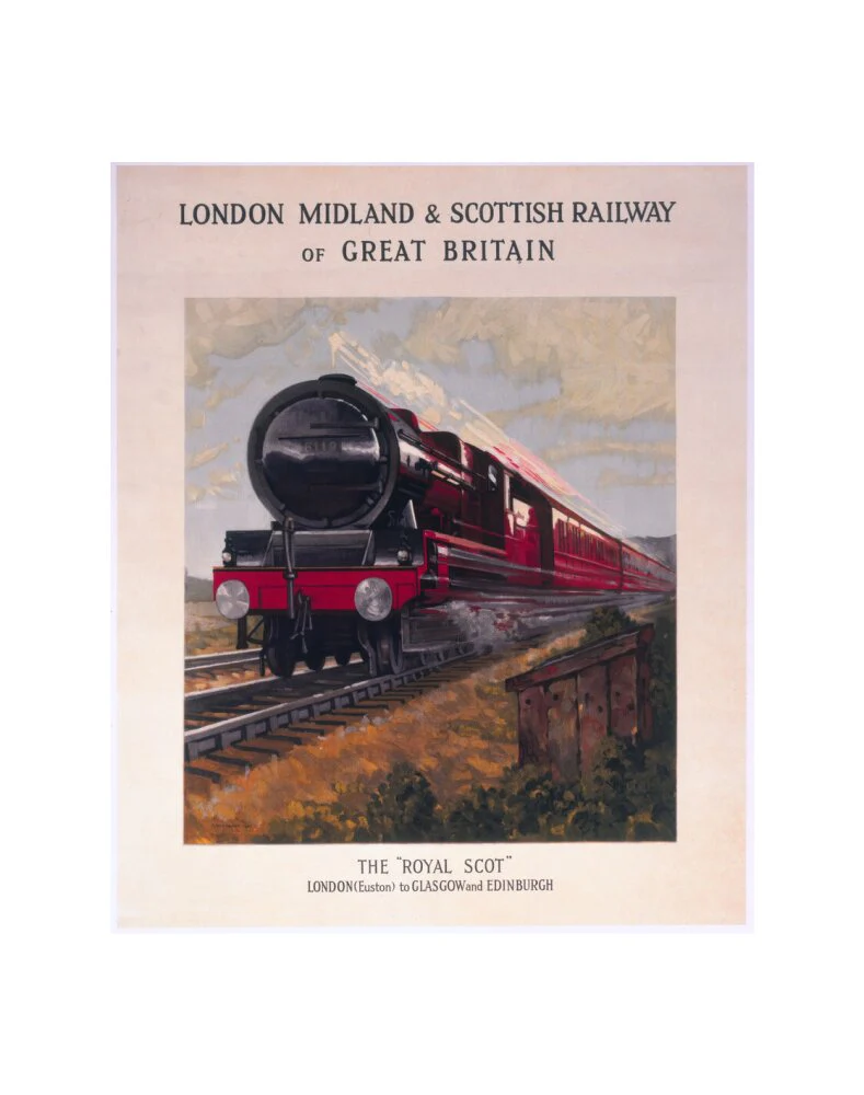 The 'Royal Scot' locomotive, LMS poster 1931. - Image 2