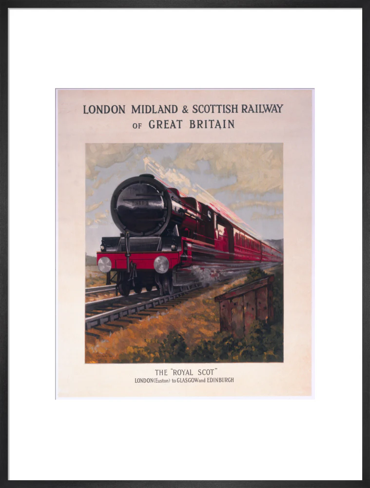 The 'Royal Scot' locomotive, LMS poster 1931. - Image 23
