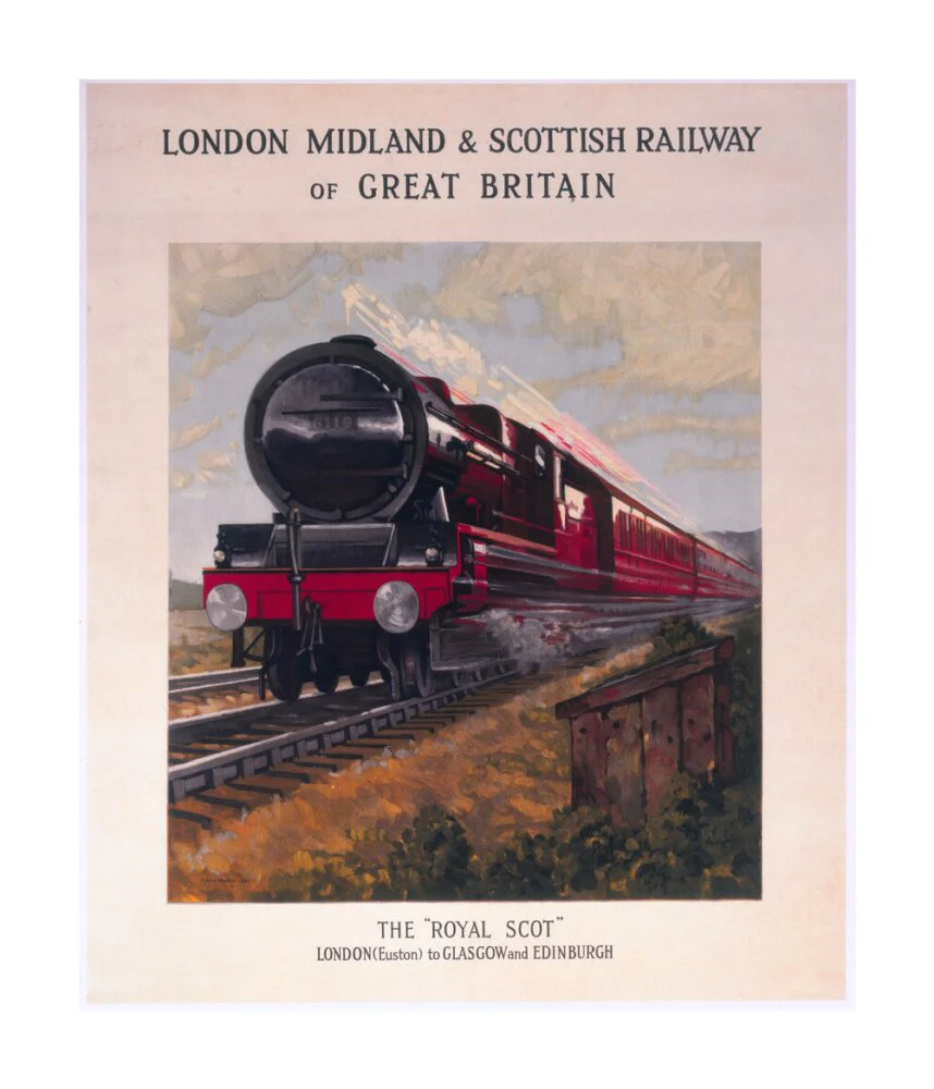 The 'Royal Scot' locomotive, LMS poster 1931. - Image 29