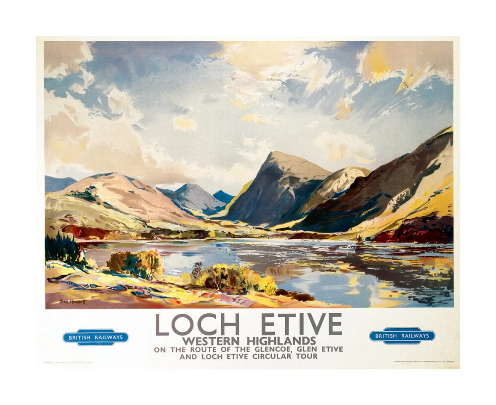 'Loch Etive, Western Highlands', BR(ScR) poster, 1948-1965. - Image 29