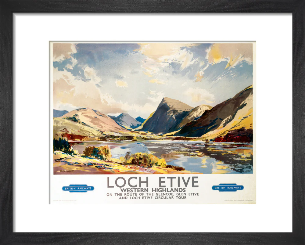 'Loch Etive, Western Highlands', BR(ScR) poster, 1948-1965. - Image 3