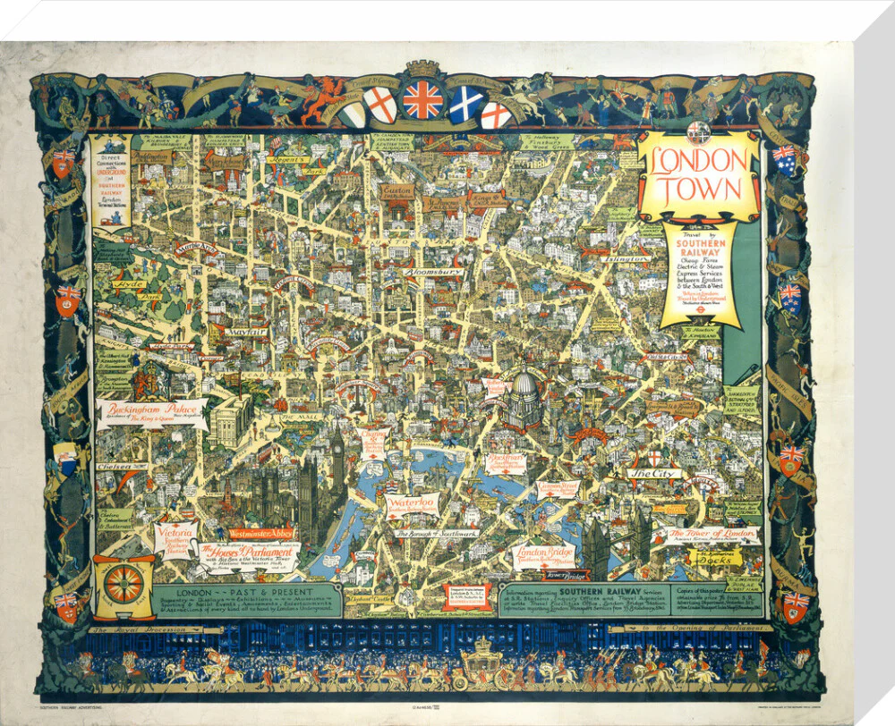 'London Town', SR poster, 1938. - Image 65