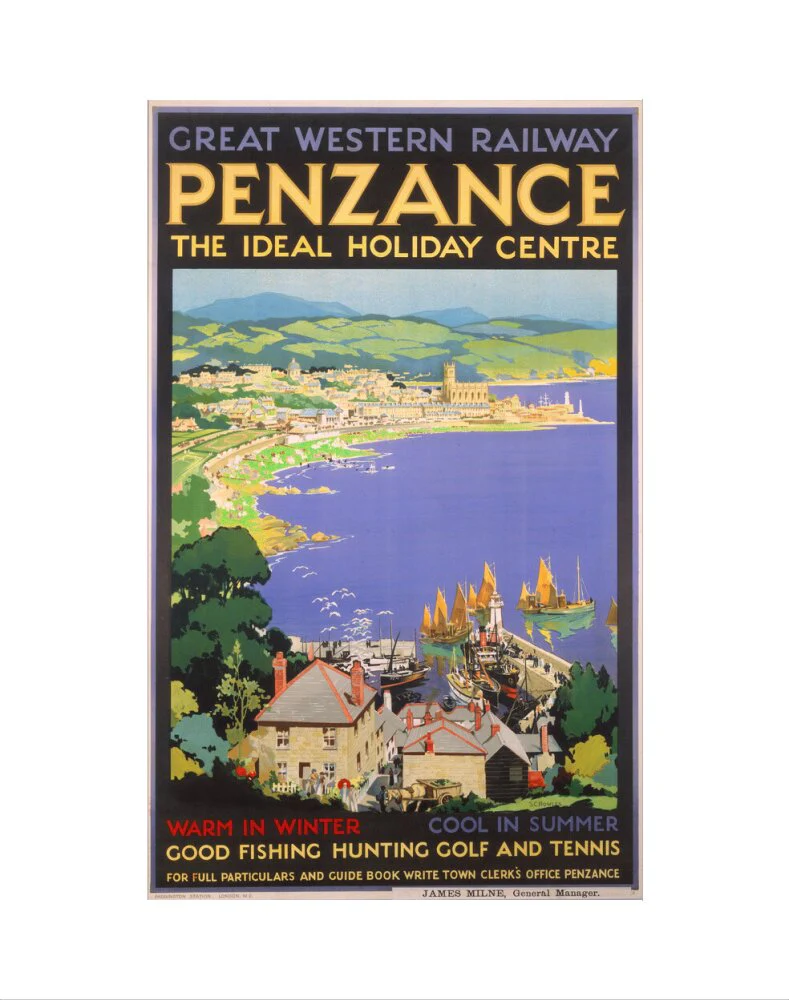'Penzance', GWR poster, 1923-1947. - Image 35