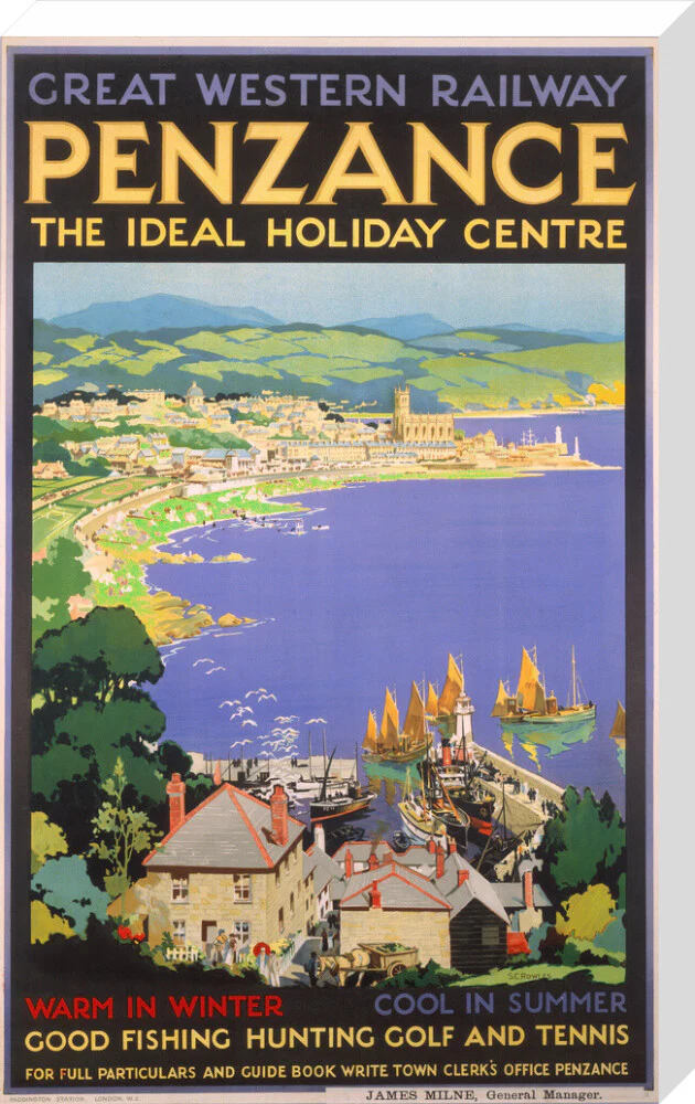 'Penzance', GWR poster, 1923-1947. - Image 66