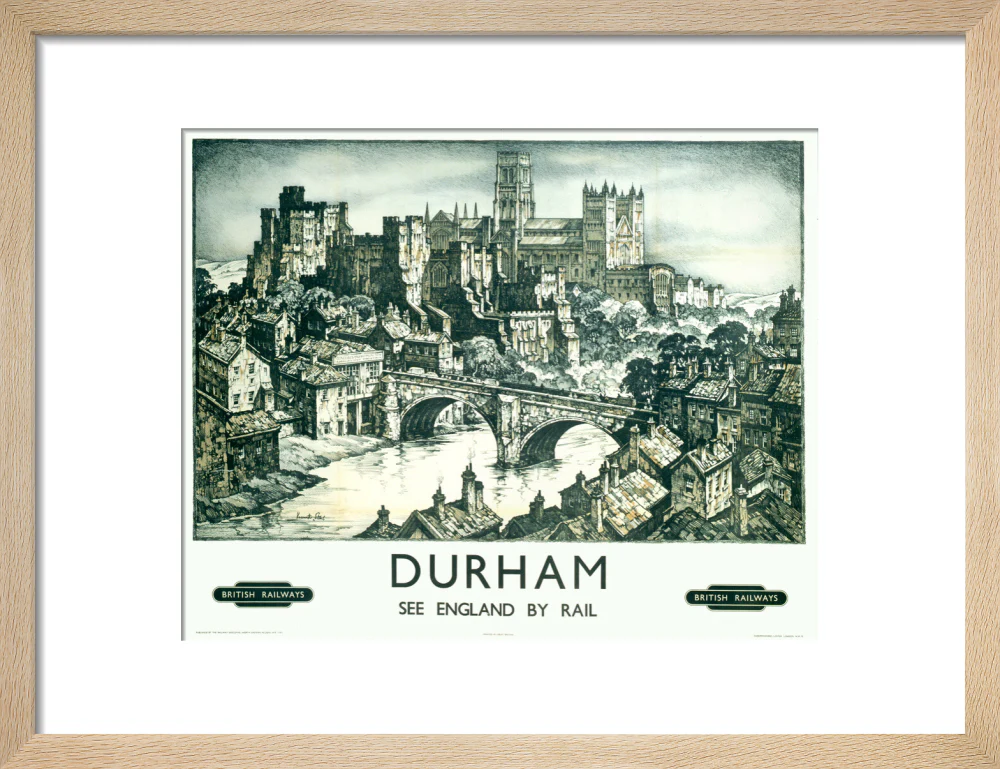 'Durham', BR poster, after 1948. - Image 11