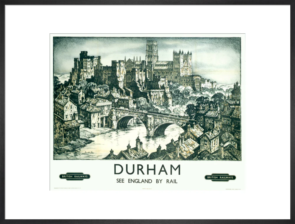 'Durham', BR poster, after 1948. - Image 23