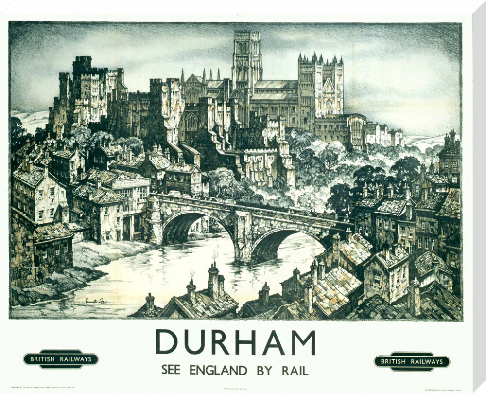 'Durham', BR poster, after 1948. - Image 34