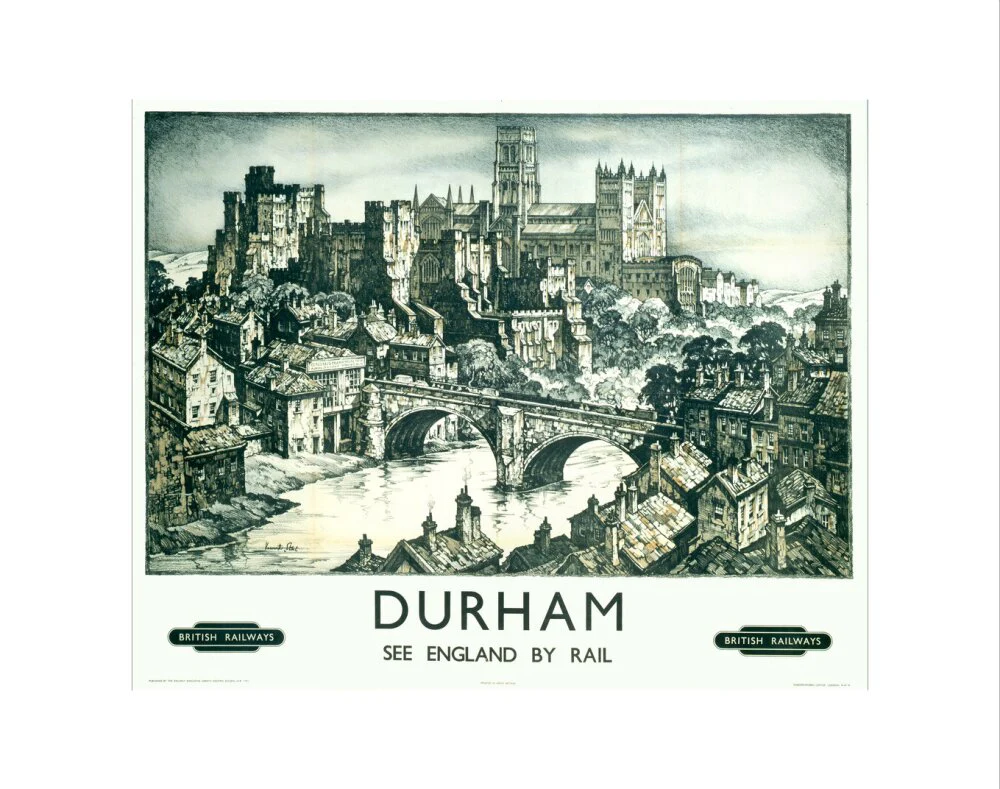 'Durham', BR poster, after 1948. - Image 35