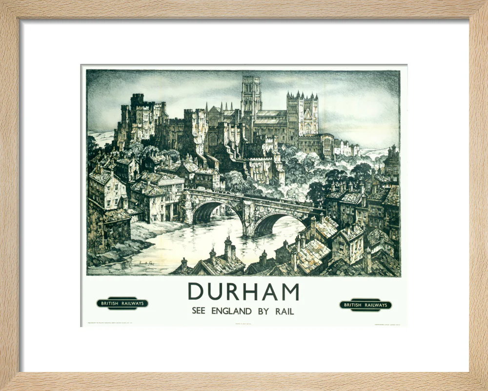 'Durham', BR poster, after 1948. - Image 39