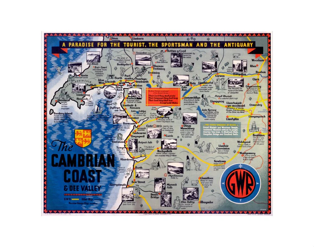'The Cambrian Coast', GWR poster, c 1920s. - Image 2