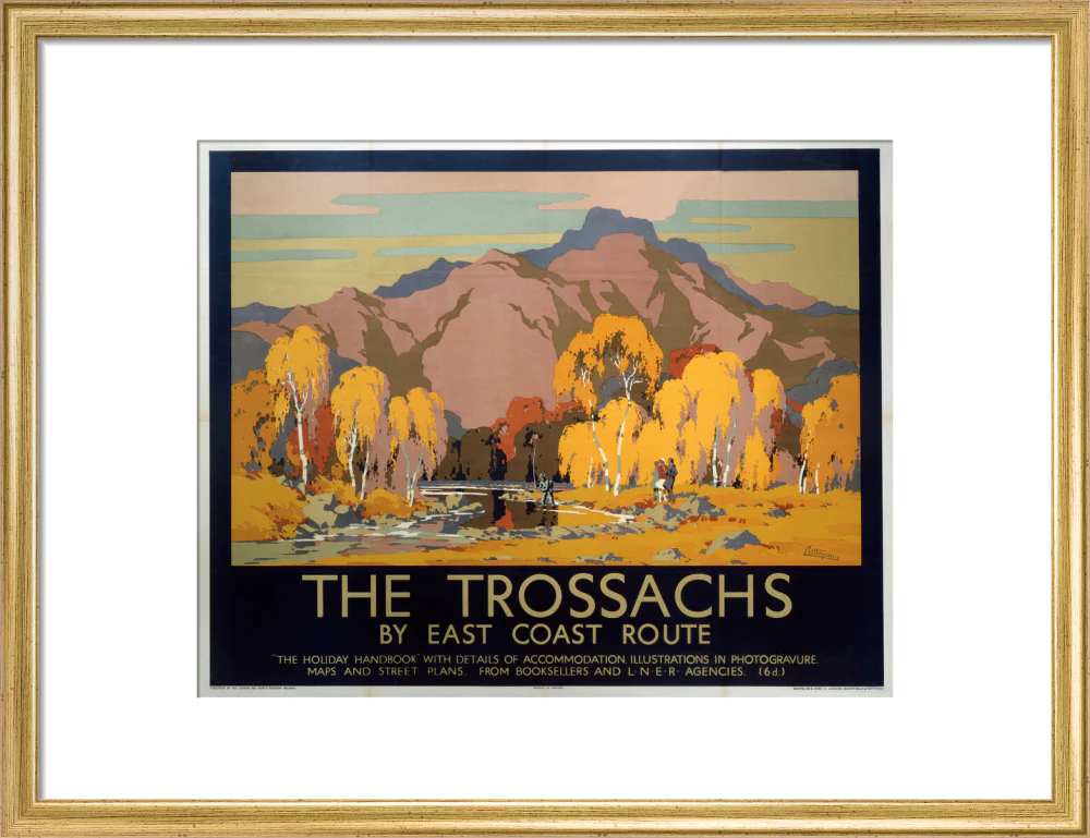 'The Trossachs', LNER poster, 1930. - Image 15