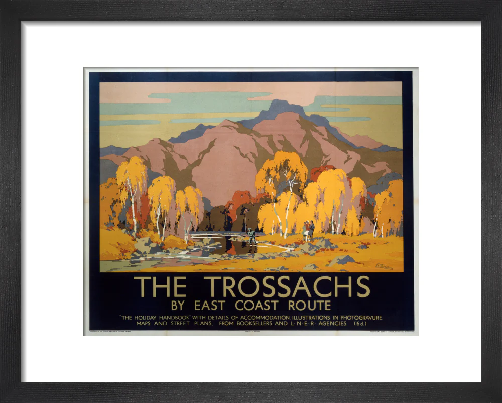 'The Trossachs', LNER poster, 1930. - Image 36