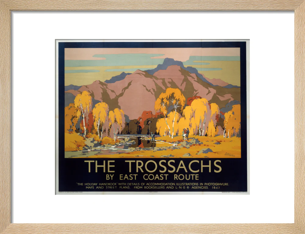 'The Trossachs', LNER poster, 1930. - Image 44