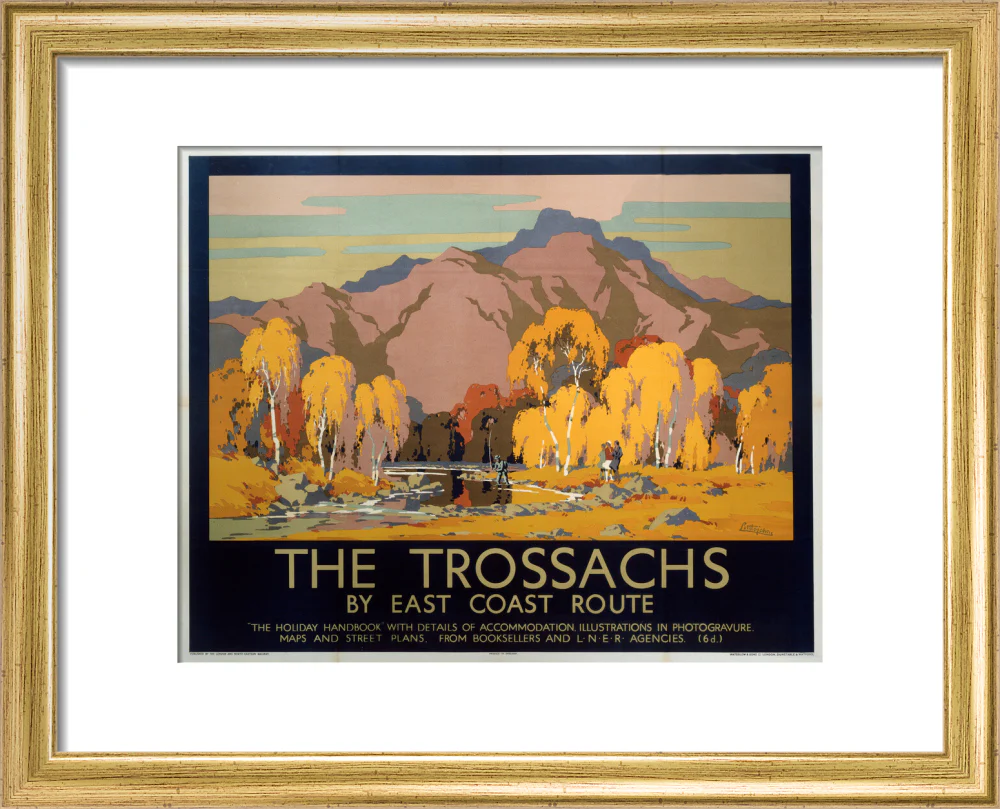 'The Trossachs', LNER poster, 1930. - Image 5