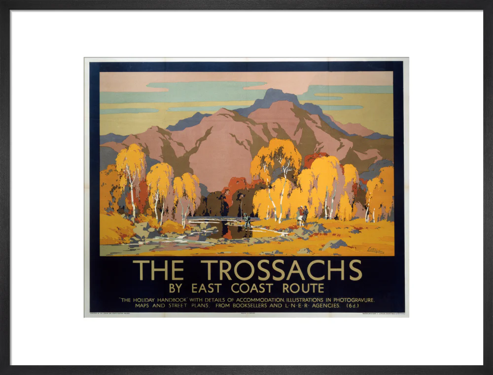 'The Trossachs', LNER poster, 1930. - Image 51