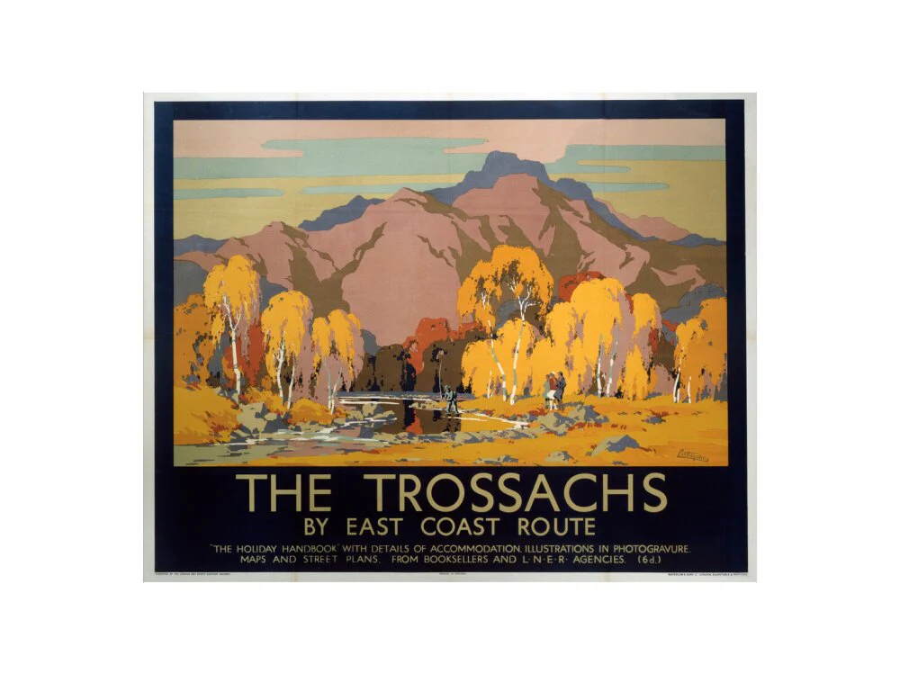 'The Trossachs', LNER poster, 1930. - Image 55