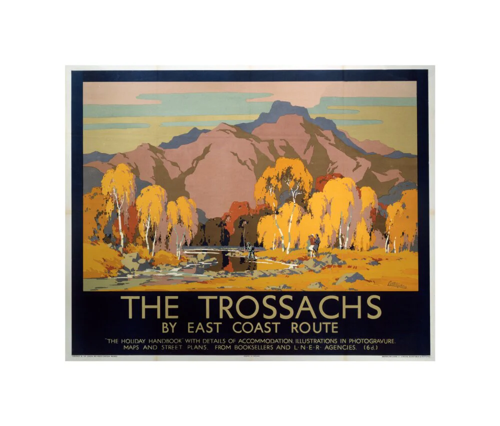 'The Trossachs', LNER poster, 1930. - Image 60