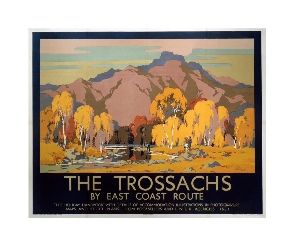 'The Trossachs', LNER poster, 1930. - Image 61