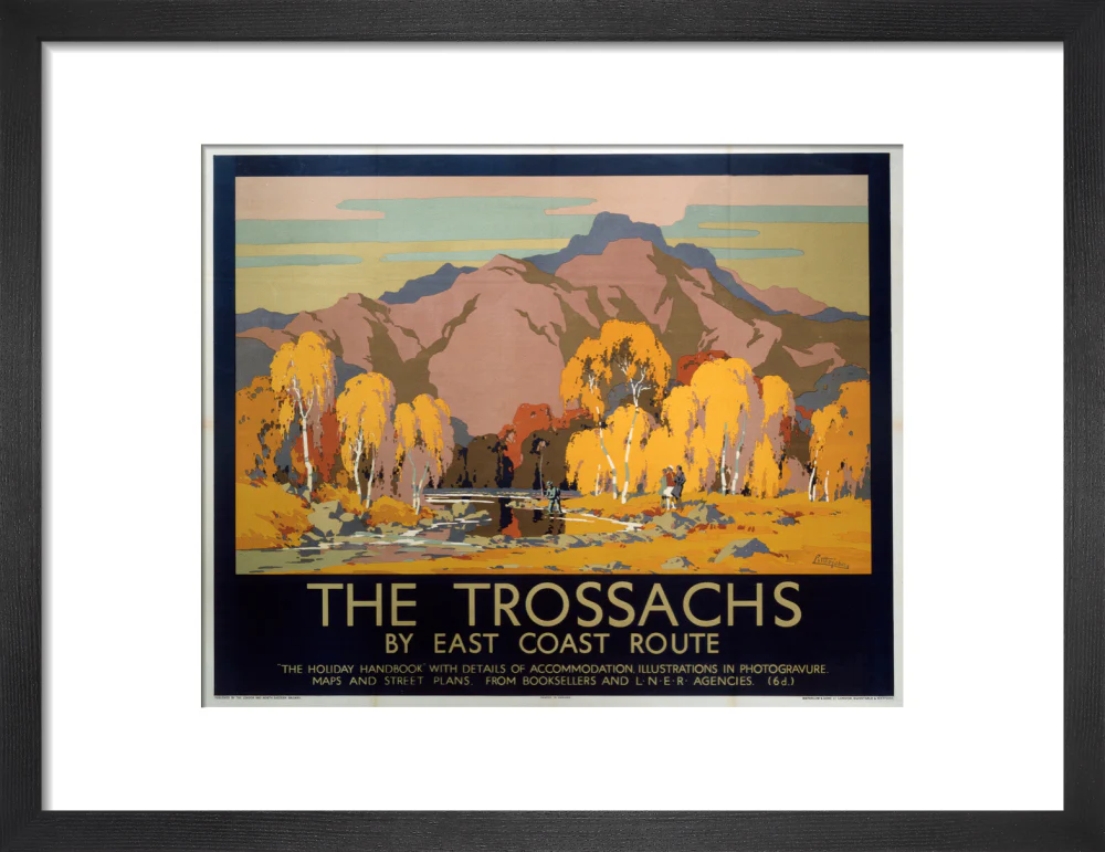 'The Trossachs', LNER poster, 1930. - Image 8