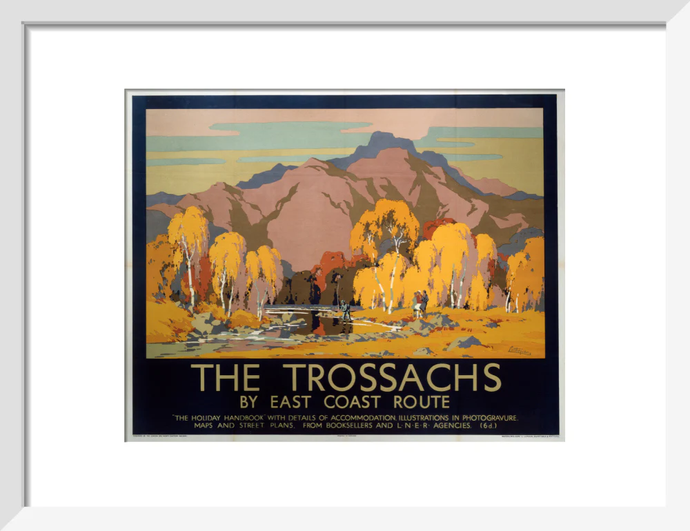 'The Trossachs', LNER poster, 1930. - Image 9