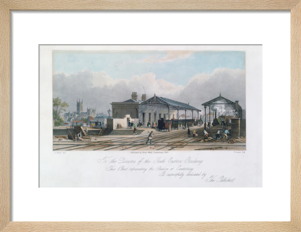 Canterbury Station, Kent, 1846. - Image 11