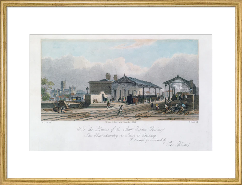 Canterbury Station, Kent, 1846. - Image 20