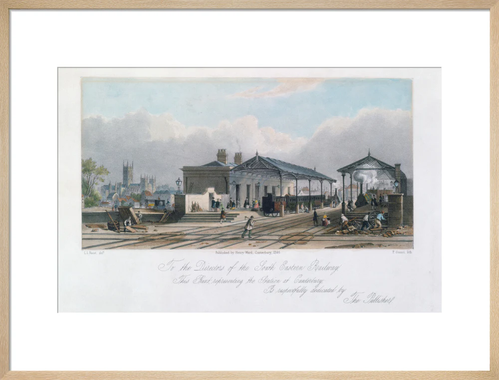 Canterbury Station, Kent, 1846. - Image 21
