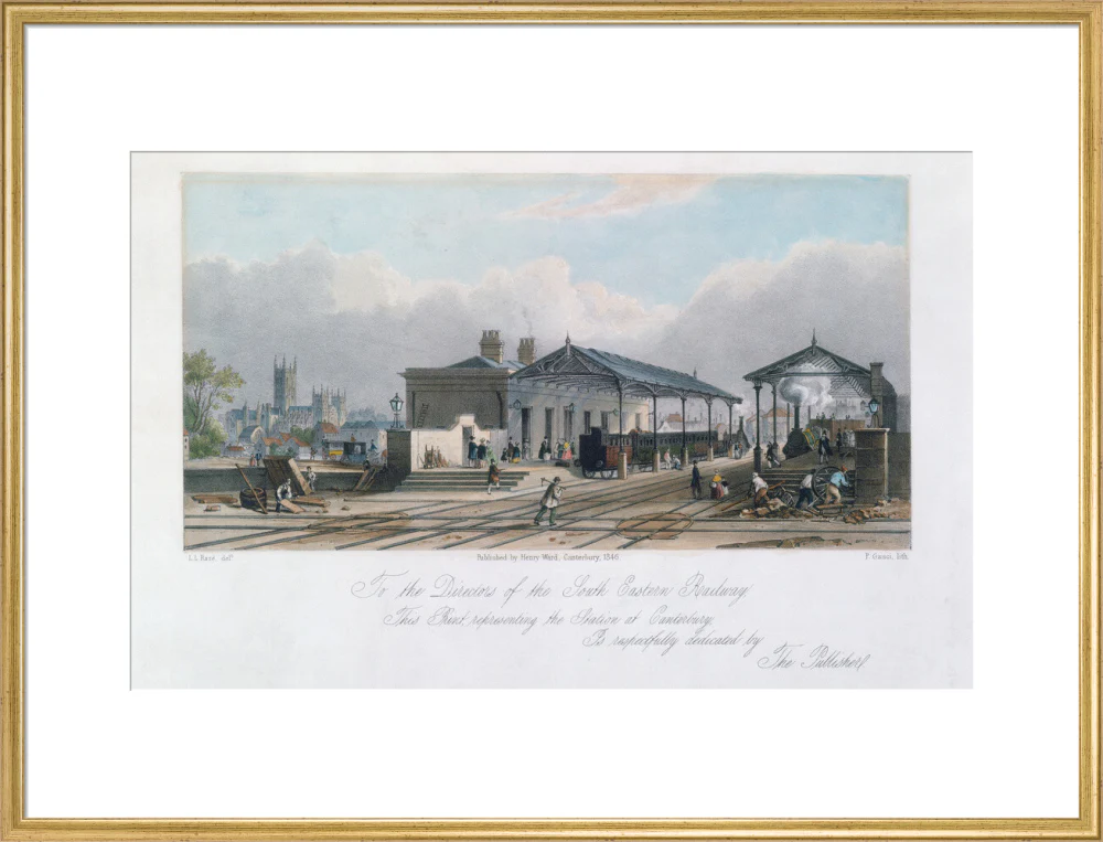 Canterbury Station, Kent, 1846. - Image 25