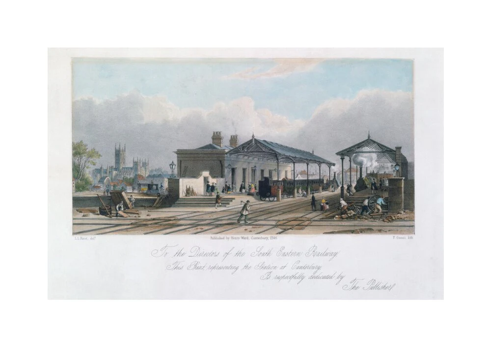 Canterbury Station, Kent, 1846. - Image 28