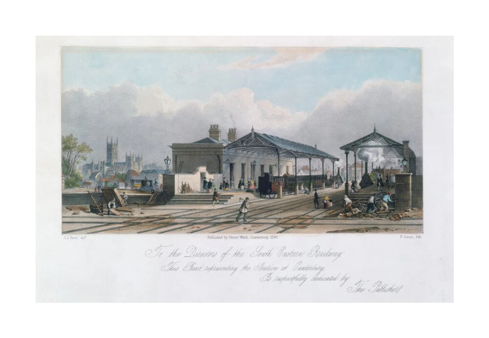 Canterbury Station, Kent, 1846. - Image 29