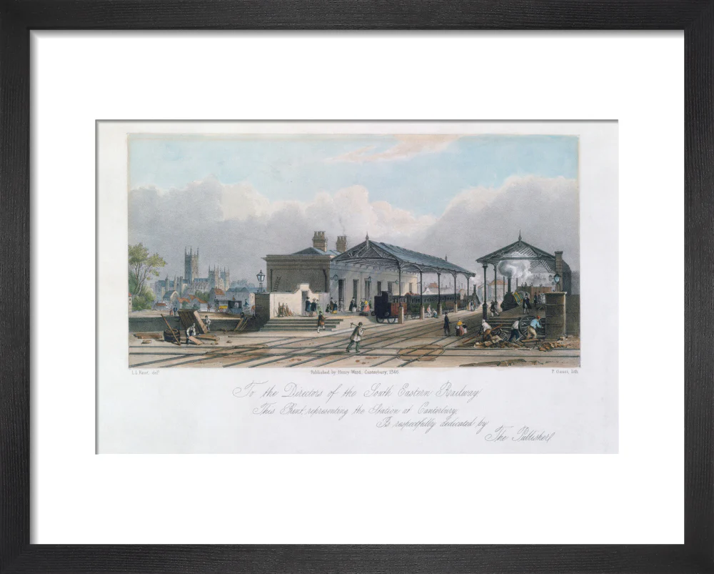 Canterbury Station, Kent, 1846. - Image 36