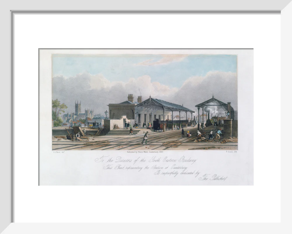 Canterbury Station, Kent, 1846. - Image 37