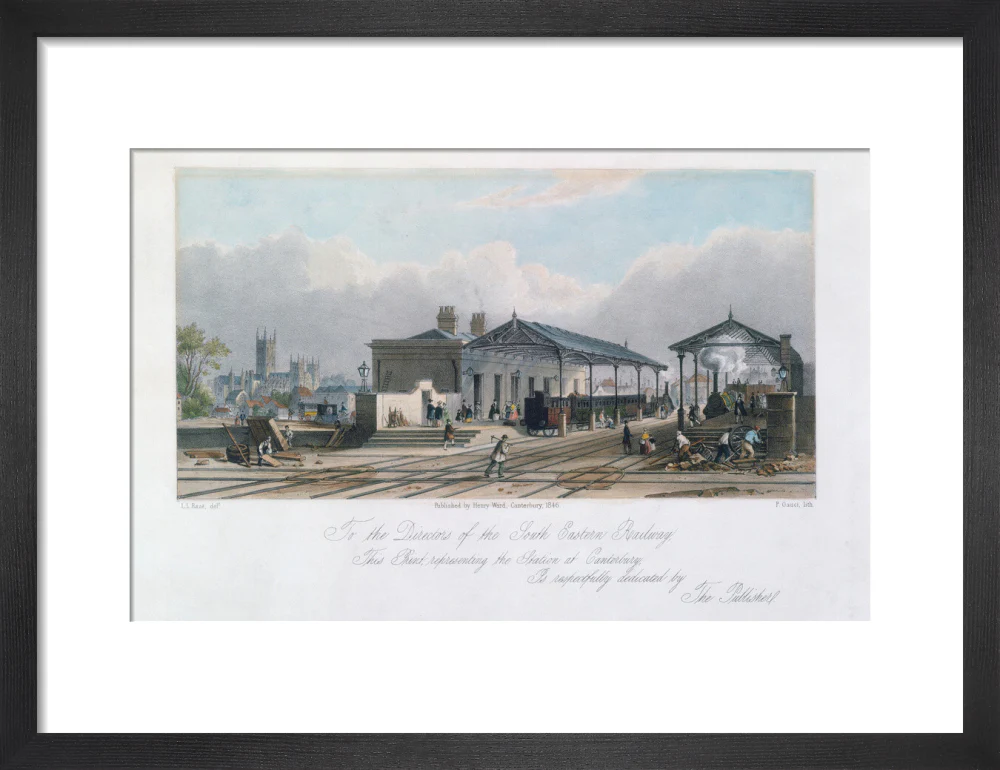 Canterbury Station, Kent, 1846. - Image 41