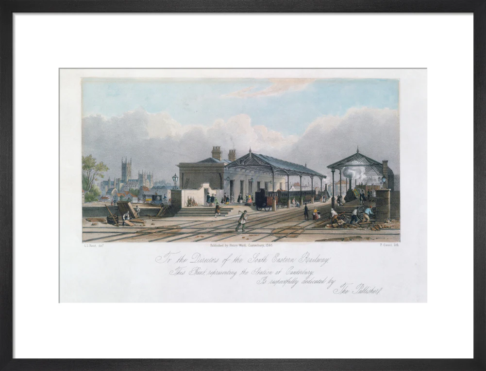 Canterbury Station, Kent, 1846. - Image 46