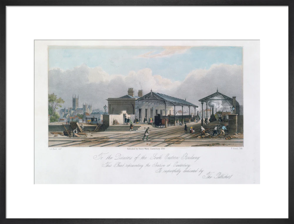 Canterbury Station, Kent, 1846. - Image 51