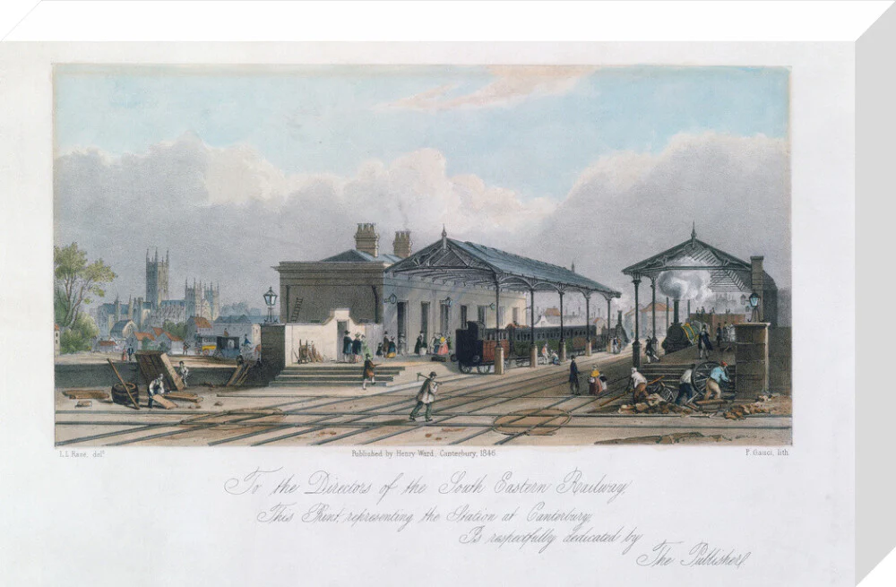 Canterbury Station, Kent, 1846. - Image 65