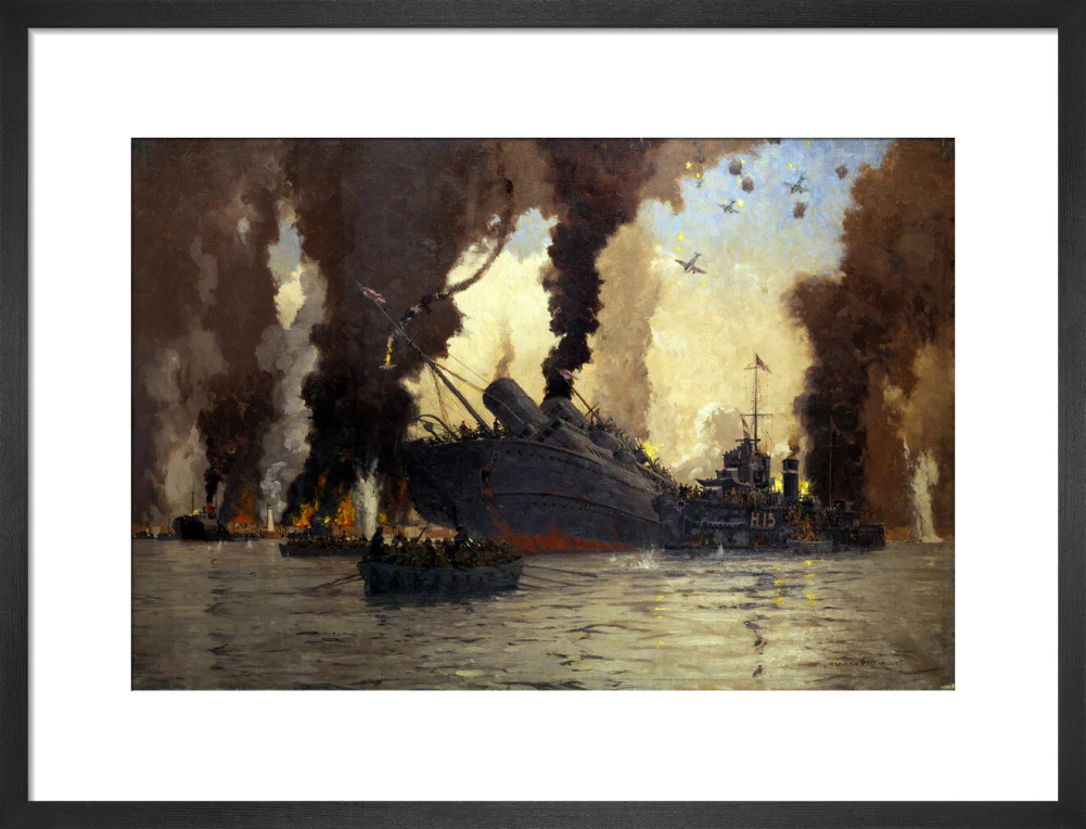 Sinking of the LMS steamer SS 'Scotia' off Dunkirk, France, 1940. - Image 13