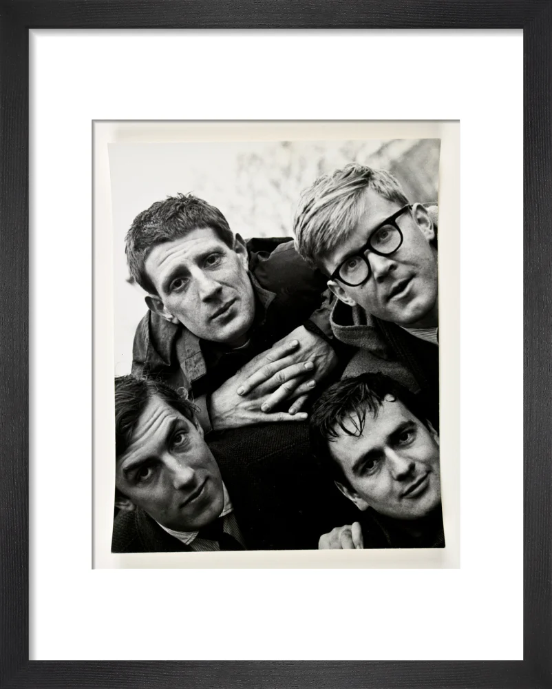 Beyond the Fringe: Jonathan Miller, Peter Cook, Dudley Moore, Alan Bennett , 1961, Photograph by Lewis Morley, - Image 3