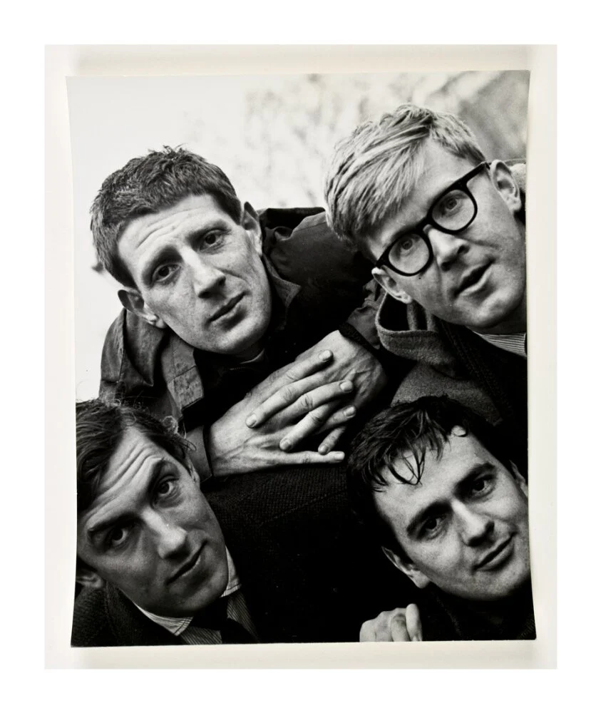 Beyond the Fringe: Jonathan Miller, Peter Cook, Dudley Moore, Alan Bennett , 1961, Photograph by Lewis Morley, - Image 30