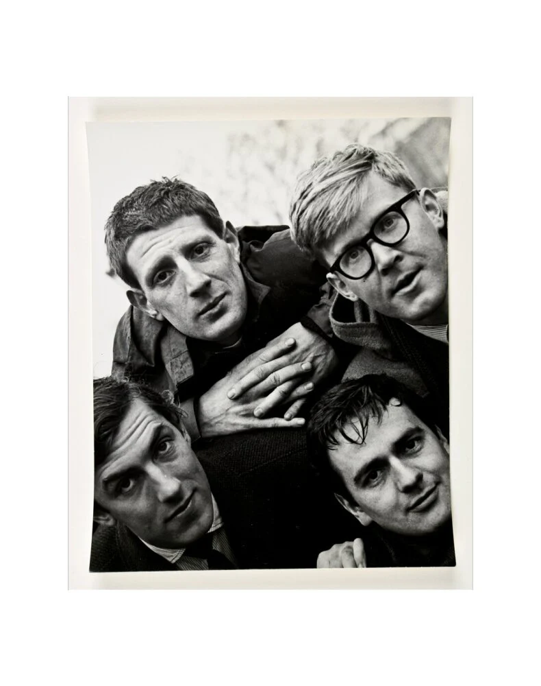 Beyond the Fringe: Jonathan Miller, Peter Cook, Dudley Moore, Alan Bennett , 1961, Photograph by Lewis Morley, - Image 35