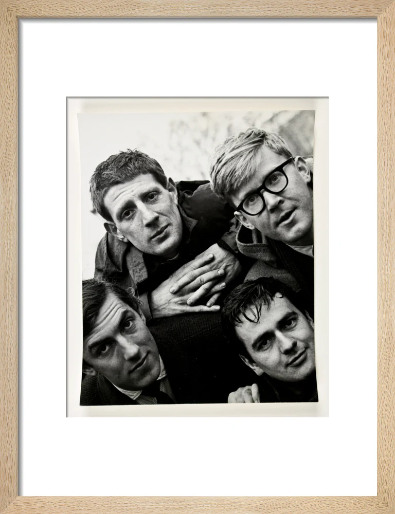 Beyond the Fringe: Jonathan Miller, Peter Cook, Dudley Moore, Alan Bennett , 1961, Photograph by Lewis Morley, - Image 44