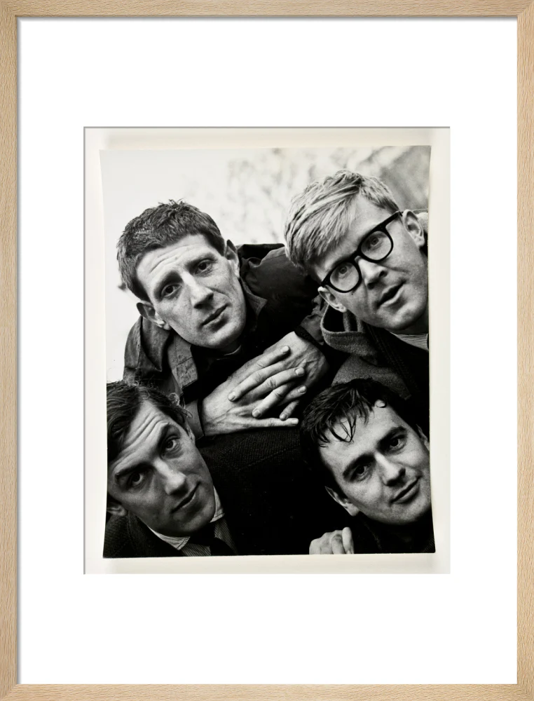 Beyond the Fringe: Jonathan Miller, Peter Cook, Dudley Moore, Alan Bennett , 1961, Photograph by Lewis Morley, - Image 49