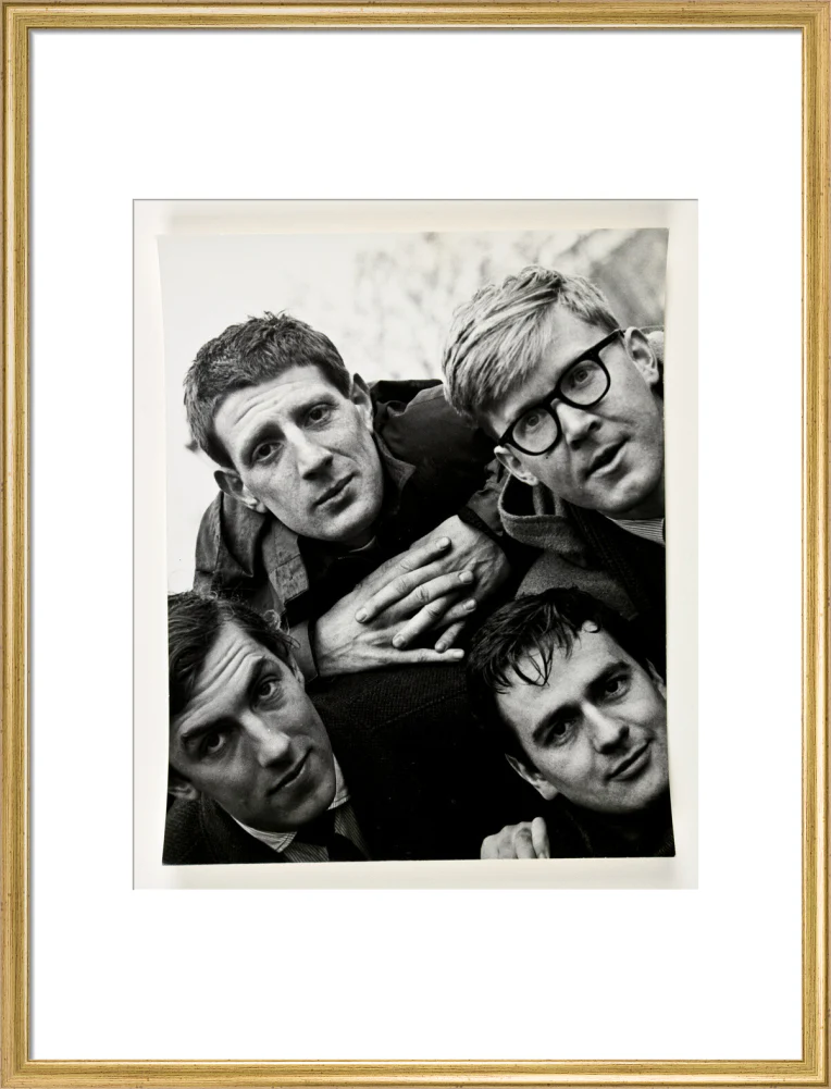 Beyond the Fringe: Jonathan Miller, Peter Cook, Dudley Moore, Alan Bennett , 1961, Photograph by Lewis Morley, - Image 53