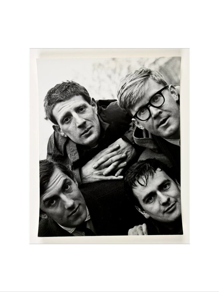 Beyond the Fringe: Jonathan Miller, Peter Cook, Dudley Moore, Alan Bennett , 1961, Photograph by Lewis Morley, - Image 55