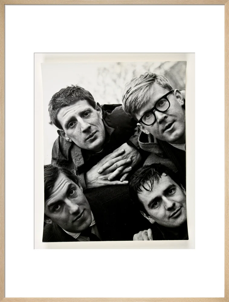 Beyond the Fringe: Jonathan Miller, Peter Cook, Dudley Moore, Alan Bennett , 1961, Photograph by Lewis Morley, - Image 59