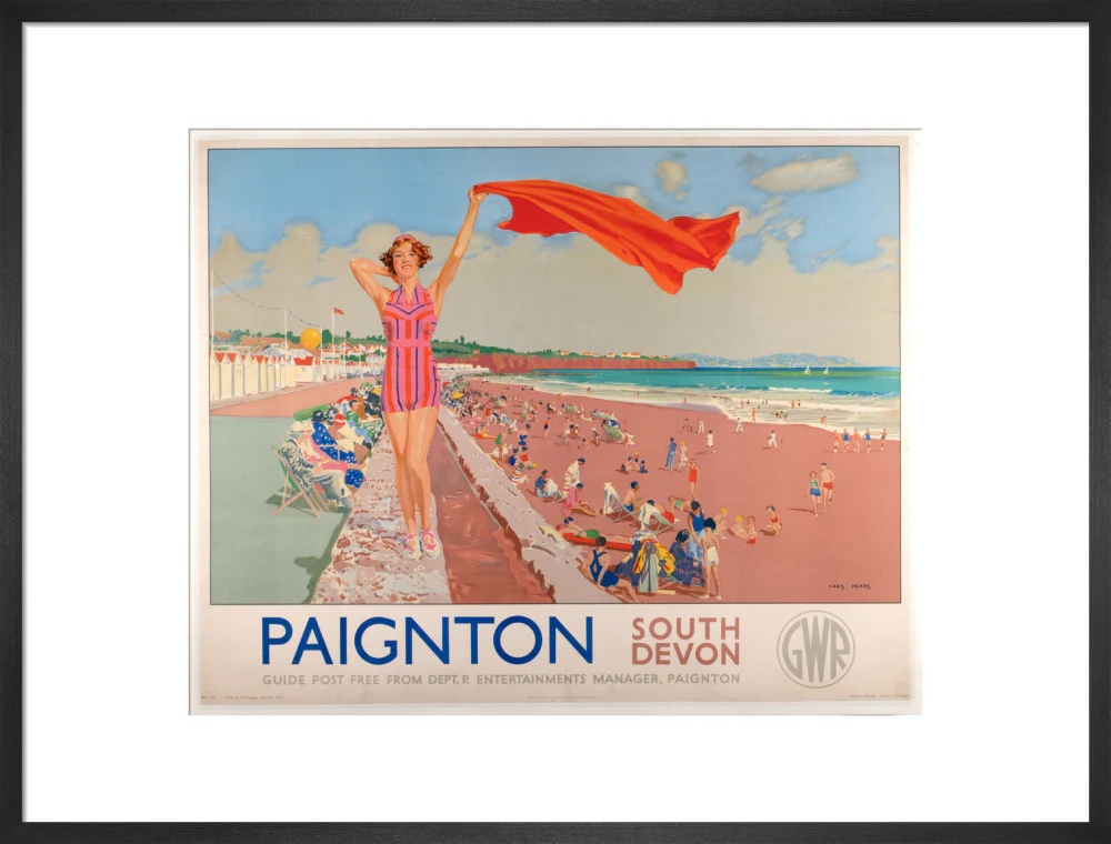 GWR Poster 'Paignton, South Devon' by Charles Pears 1938 - Image 18