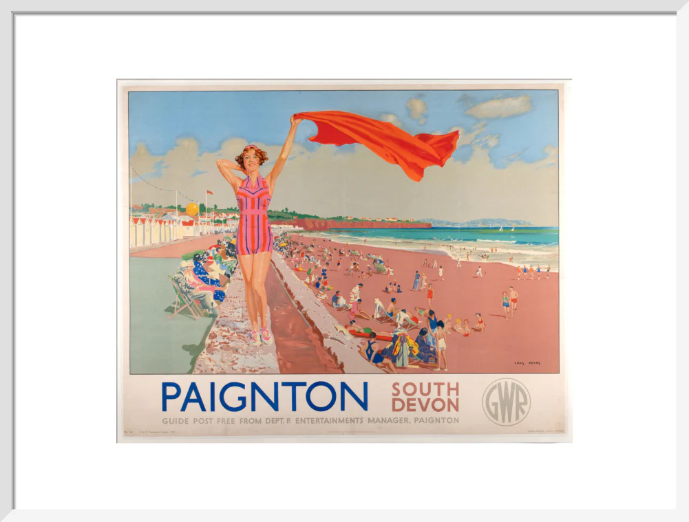 GWR Poster 'Paignton, South Devon' by Charles Pears 1938 - Image 19