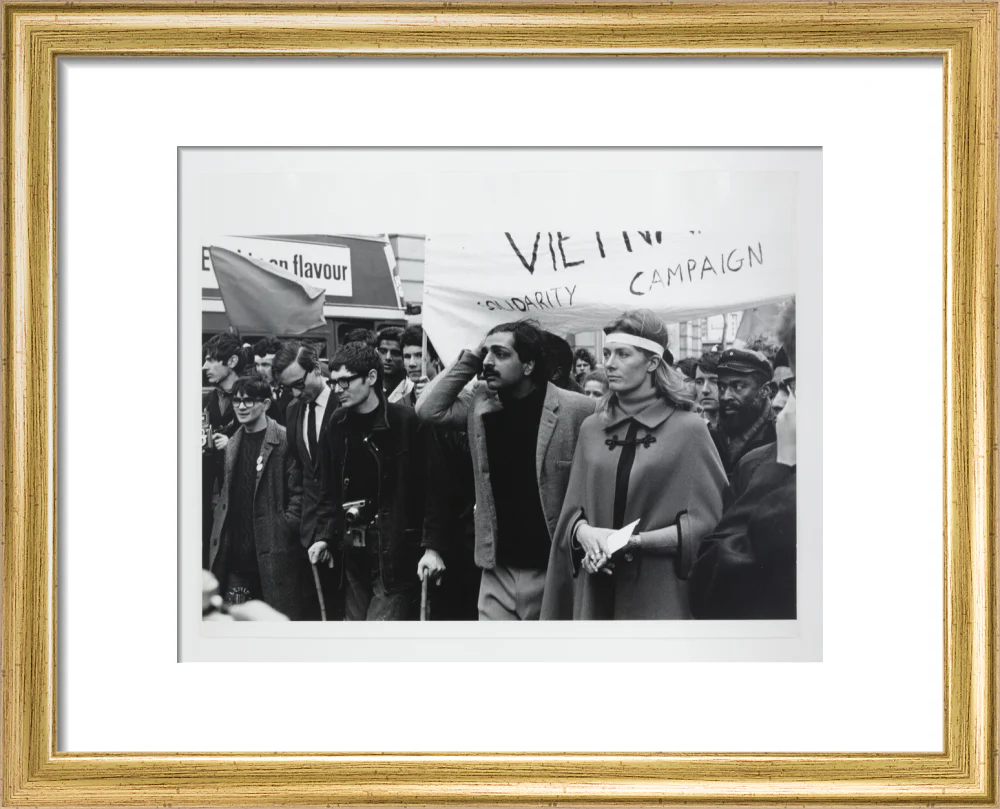 Vanessa Redgrave and Tariq Ali during an anti-Vietnam War demonstration in London, 27 October 1968 - Image 5
